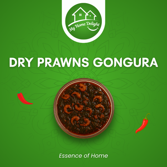 Dry Prawns Gongura Pickle (Royyalu)