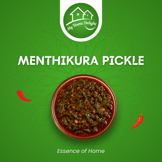 Menthikura Pickle (Fenugreek)